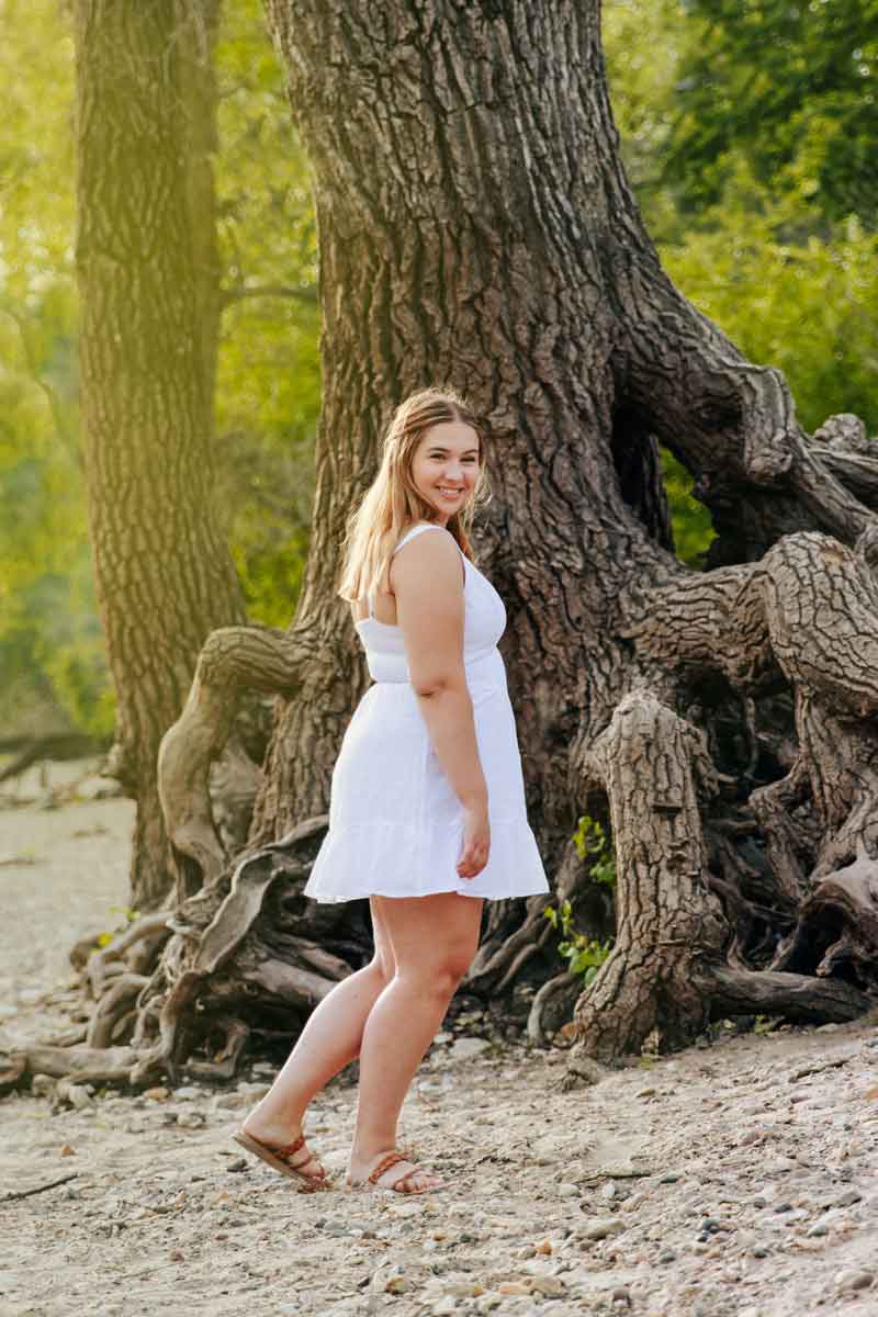 Hidden Falls Senior Pictures Minneapolis